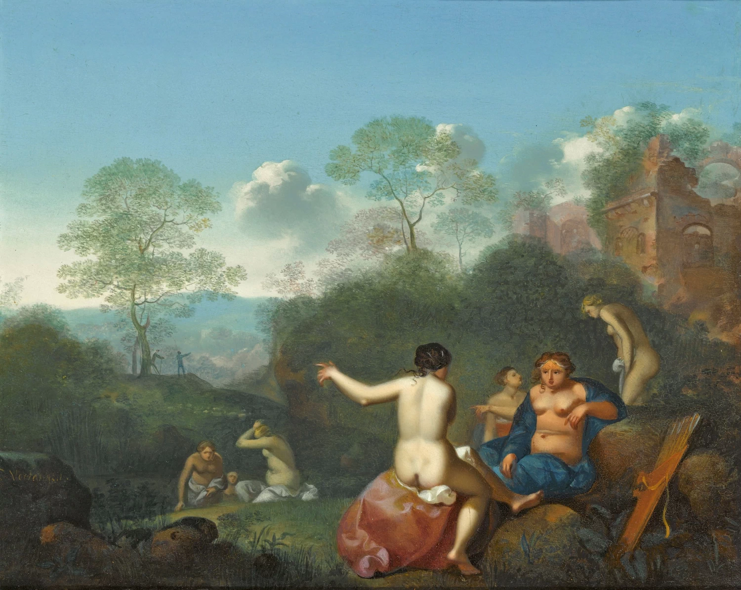 Paesaggio con Diana e le sue ninfe